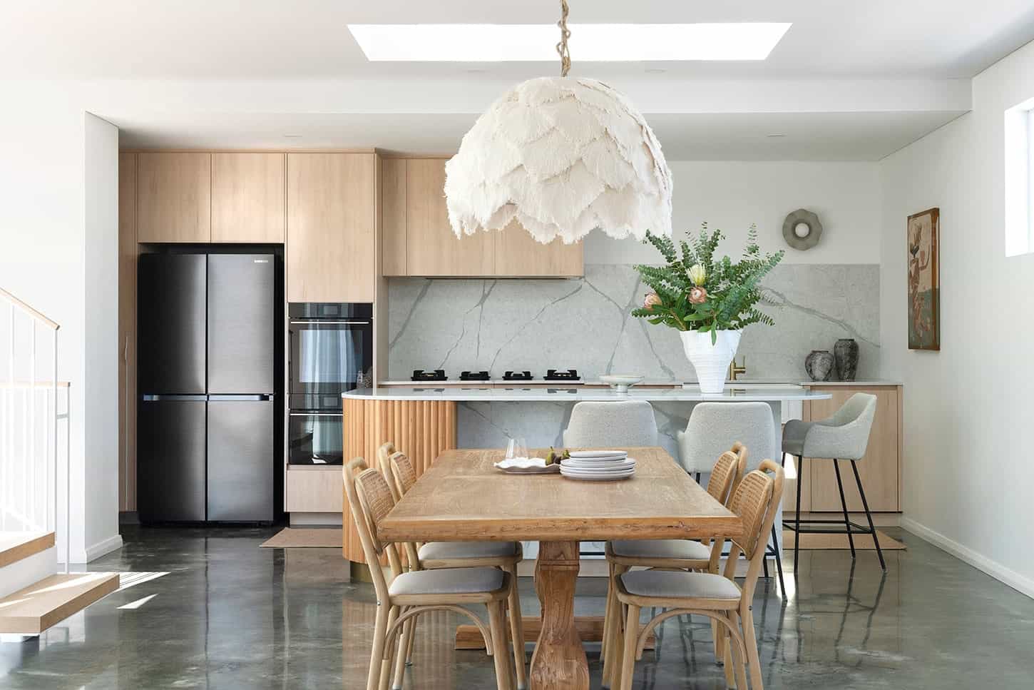 Lullworth Terrace luxury living area — Kings Rd Construction Perth