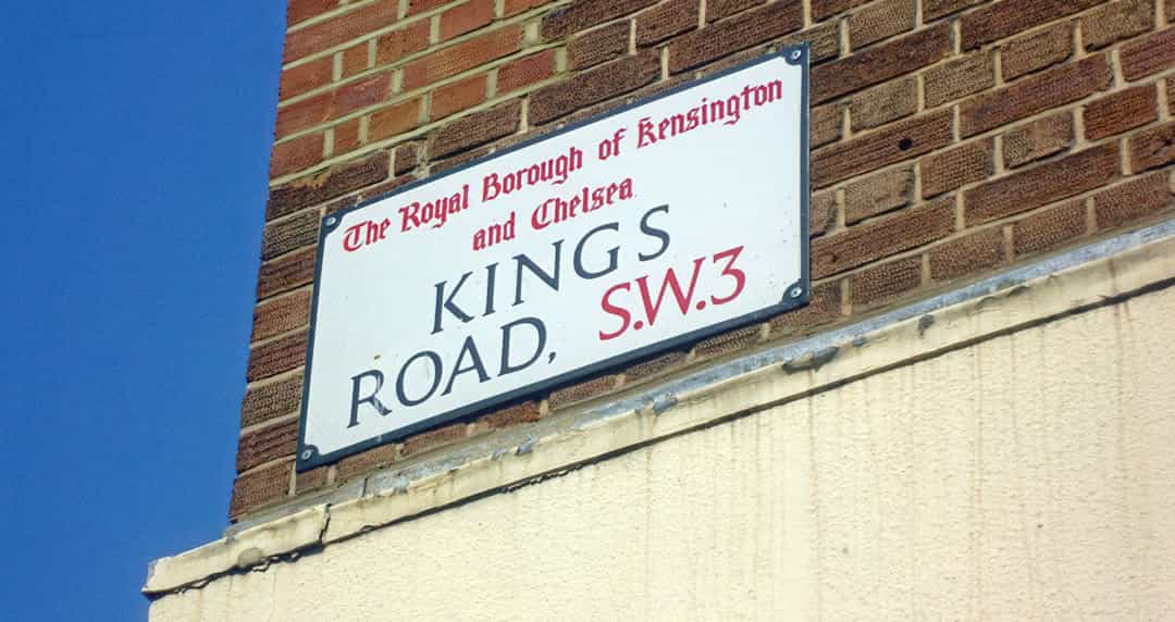 Kings Road London — inspiration behind Kings Rd Construction